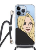 Ashley: iPhone 13 Pro Transparant Hoesje met koord