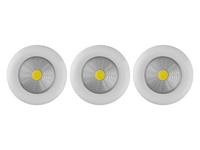 LIVARNO home 3 LED-lampen (Wit)