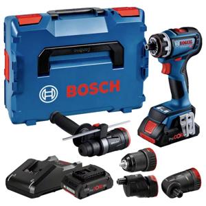 Bosch Professional GSR 18V-90 FC 06019K6200 Accu-schroefboormachine 18 V Li-ion Incl. 2 accus, Incl. lader, Incl. koffer