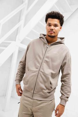 Pure Path Signature Zip-Up Hoodie Heren Grijs - Maat M - Kleur: Grijs | Soccerfanshop