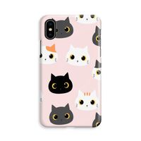 Katten: iPhone X Volledig Geprint Hoesje