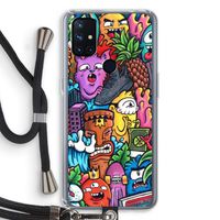 Vexx Mixtape: OnePlus Nord N10 5G Transparant Hoesje met koord