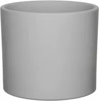 Mica Decorations bloempot Era rond 17,5x19,5cm lichtgrijs