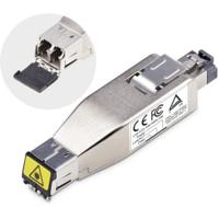 StarTech.com Gigabit Glasvezel naar RJ45 Ethernet Media Converter Dongle, Optical Singlemode 10km/Mu