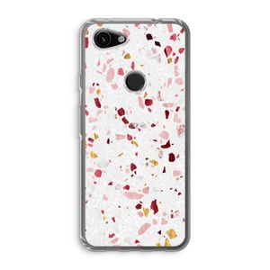 Terrazzo N°9: Google Pixel 3a Transparant Hoesje