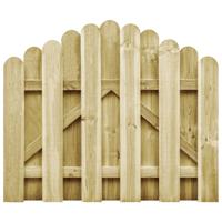 Poort 100x75 cm groen geïmpregneerd grenenhout