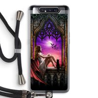 Kinderen van de nacht: Samsung Galaxy A80 Transparant Hoesje met koord