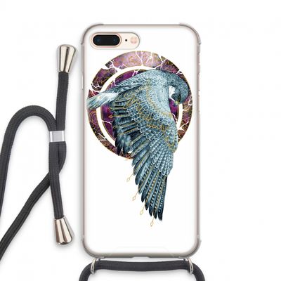 Golden Falcon: iPhone 8 Plus Transparant Hoesje met koord