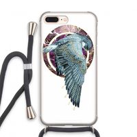 Golden Falcon: iPhone 8 Plus Transparant Hoesje met koord