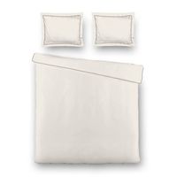 Luna Bedding Hotel Piping - Off White Dekbedovertrek Lits-jumeaux (240 x 220 cm + 2 kussenslopen) Dekbedovertrek