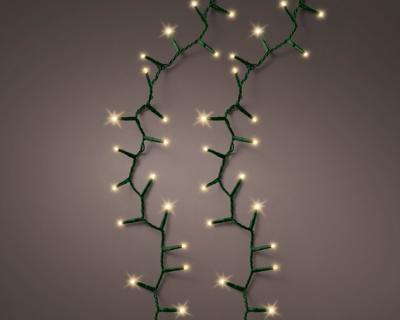 LED compact sparkle rice lights 600 lamps soft gold