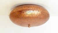 Plafonniere koper 'Dave' groot r2x E27 fitting 50 cm Plafonniere koper 'Dave' groot r2x E27 fitting 50 cm