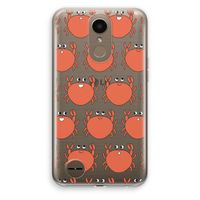 Krab: LG K10 (2017) Transparant Hoesje