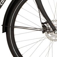 Cortina spatbordstang voor 28 foss diamond black matt