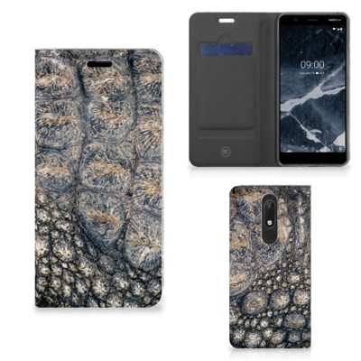 Nokia 5.1 (2018) | Hoesje maken | Krokodillenprint