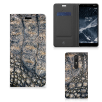 Nokia 5.1 (2018) | Hoesje maken | Krokodillenprint