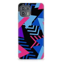 Motorola Edge 20 Lite | TPU Hoesje | Funky Triangle