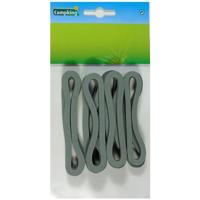 Campking Rubberen Tentelastiek Grijs 9 cm