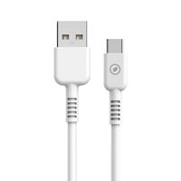 USB-kabel Muvit Wit 20 cm