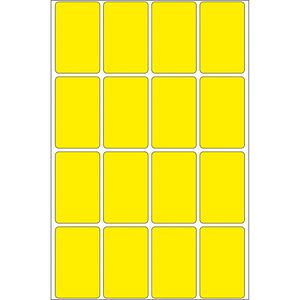 HERMA Universele etiketten 25x40mm geel voor handmatige opschriften 512 St.
