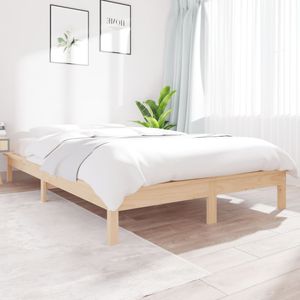 Bedframe massief grenenhout 140x200 cm