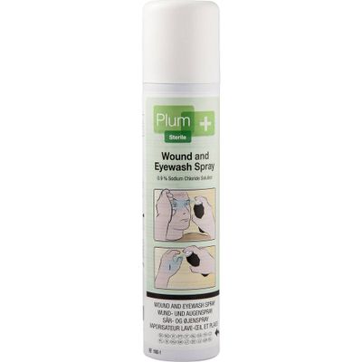 PLUM 4554 Wond- en ogenspray Met oogdouche PLUM 4554 Wond- en ogenspray Met oogdouche