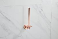 Saniclear Copper dubbele reserverol houder geborsteld koper - thumbnail