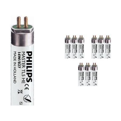 Voordeelpak 10x Philips MASTER TL5 HE 14W - 827  | 55cm