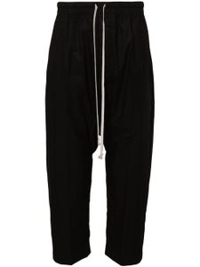 Rick Owens pantalon court à lien de resserrage - Noir