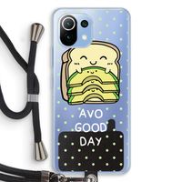 Avo Good Day: Xiaomi Mi 11 Lite Transparant Hoesje met koord