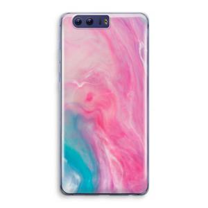 Roze explosie: Honor 9 Transparant Hoesje