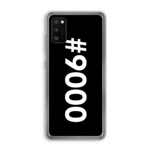 #9000: Samsung Galaxy A41 Transparant Hoesje