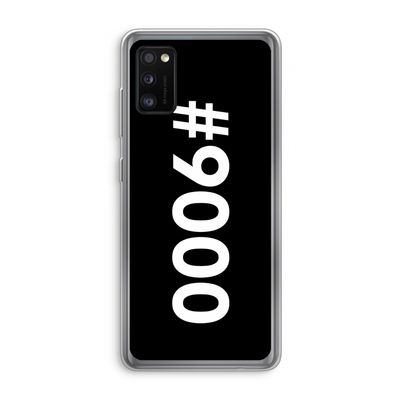 #9000: Samsung Galaxy A41 Transparant Hoesje