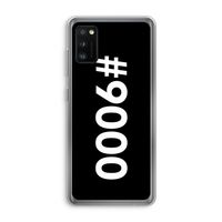 #9000: Samsung Galaxy A41 Transparant Hoesje