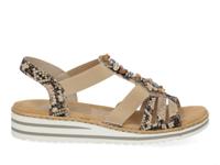 Rieker V0649 20 natur multi bruin maat 42