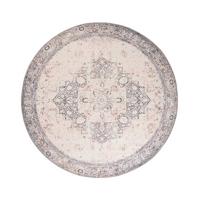 Heritaged Rond vintage vloerkleed - Fade No.2 grijs - 76 cm rond