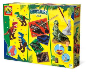 SES Knutselset Dino's, 3in1