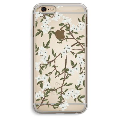 Blossoming spring: iPhone 6 Plus / 6S Plus Transparant Hoesje
