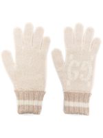 Gucci GG cashmere lamé gloves - Tons neutres