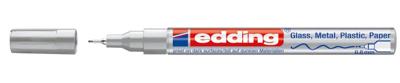 Edding glanslakmarker e-780 CR zilver
