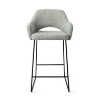 Jesper Home Yanai barkruk H65 Soft Sage slide black