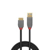 Lindy 36765 USB-kabel 0,5 m USB 3.2 Gen 1 (3.1 Gen 1) USB A Micro-USB B Zwart - thumbnail