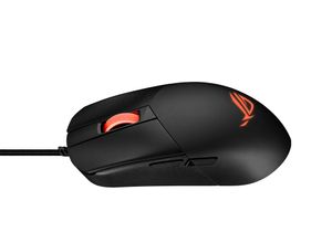 Asus ROG STRIX IMPACT III Gaming-muis USB Optisch Zwart 6 Toetsen 12000 dpi Verlicht, Ergonomisch