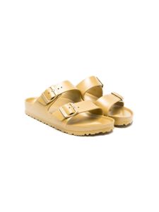 Birkenstock Kids sandales Arizona à boucles - Or