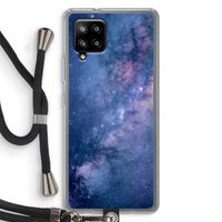 Nebula: Samsung Galaxy A42 5G Transparant Hoesje met koord