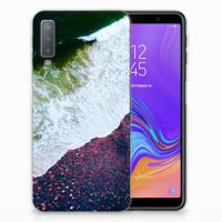 Samsung Galaxy A7 (2018) | TPU Hoesje | Sea in Space