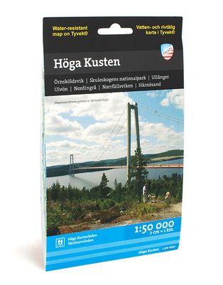 Waterkaart Sjö- och kustkartor Höga kusten | Zweden | Calazo
