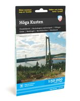 Waterkaart Sjö- och kustkartor Höga kusten | Zweden | Calazo
