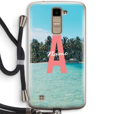 Pacific Dream: LG K10 (2016) Transparant Hoesje met koord