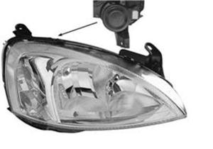 Koplamp rechts met knipperlicht 03>05 2XH7 Type VALEO 3779962